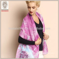 HOT alta moda% 100 lã Pashmina lisa xale